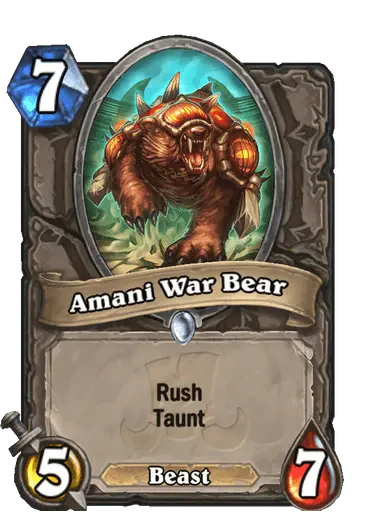 Amani War Bear