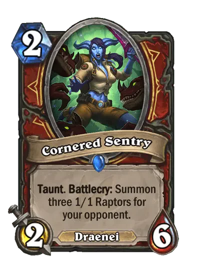 Cornered Sentry