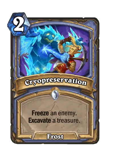 Cryopreservation