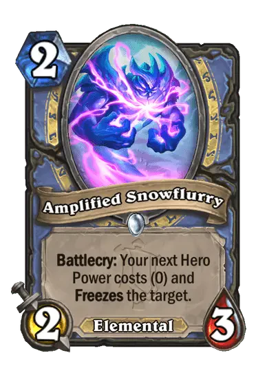 Amplified Snowflurry