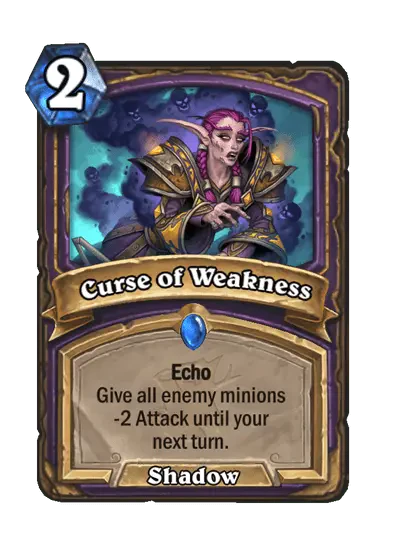 Curse of Weakness