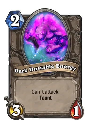 Dark Unstable Energy