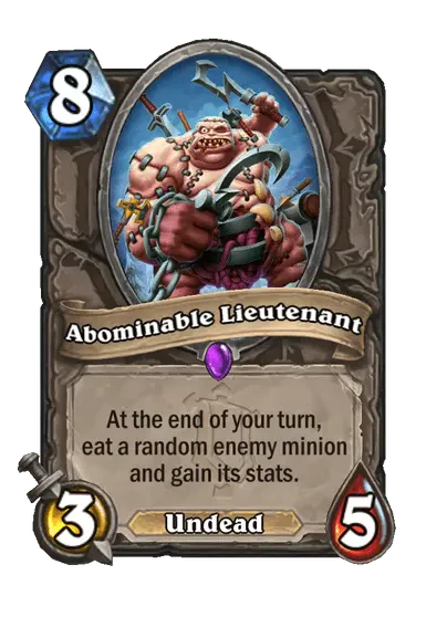 Abominable Lieutenant