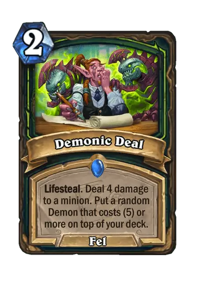 Demonic Deal