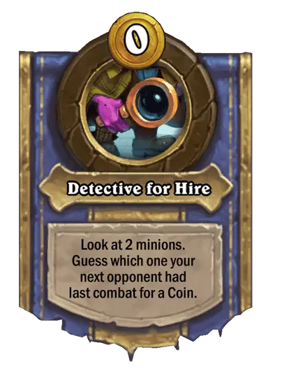 Detective for Hire