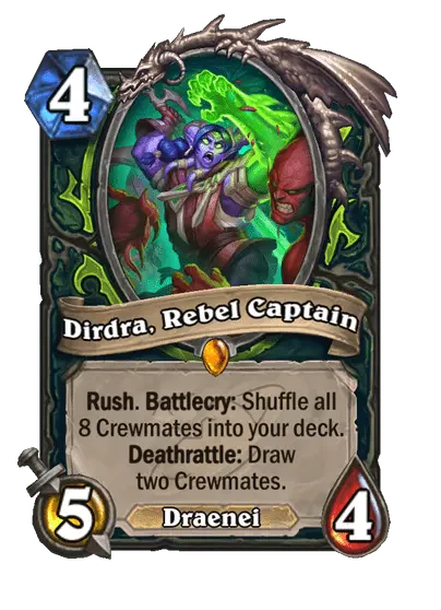 Dirdra, Rebel Captain