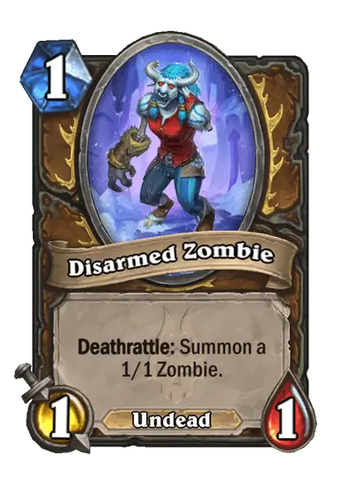 Disarmed Zombie