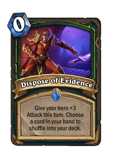 Dispose of Evidence