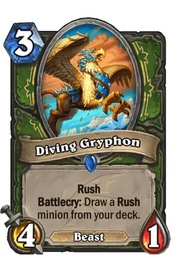 Diving Gryphon