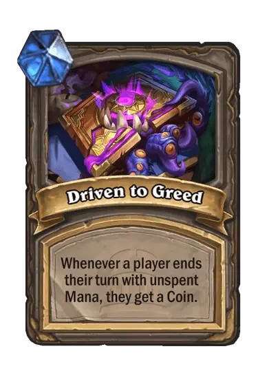 Driven to Greed