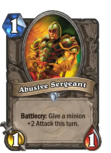 Abusive Sergeant