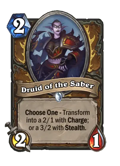 Druid of the Saber