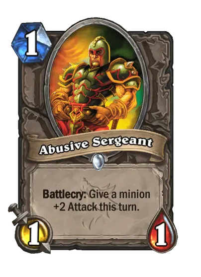 Abusive Sergeant