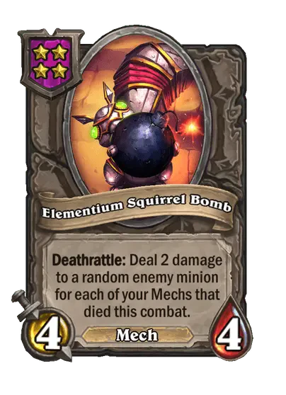 Elementium Squirrel Bomb