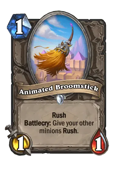 Animated Broomstick