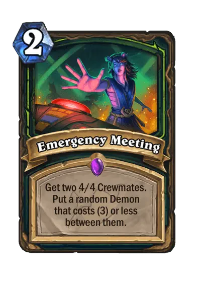 Emergency Meeting