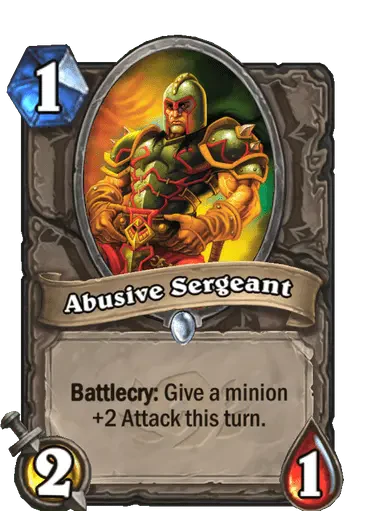 Abusive Sergeant