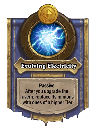 Evolving Electricity