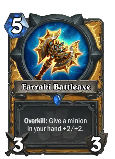 Farraki Battleaxe