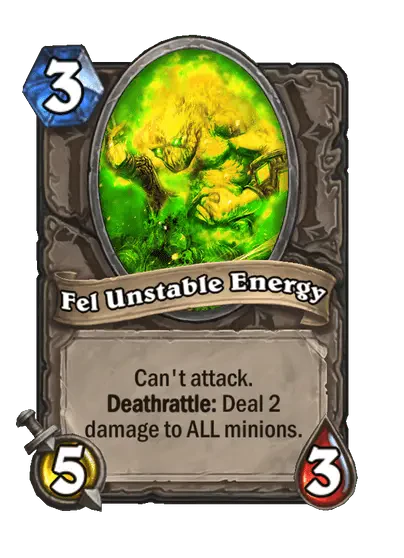 Fel Unstable Energy