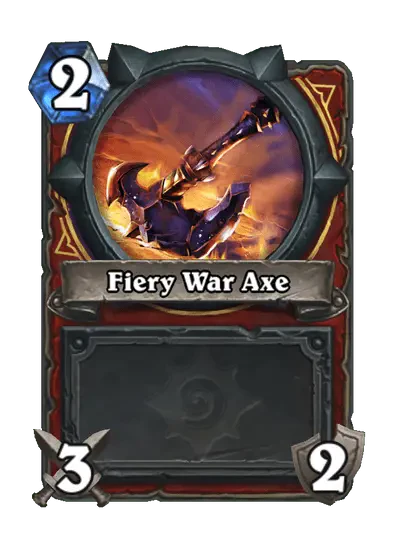 Fiery War Axe