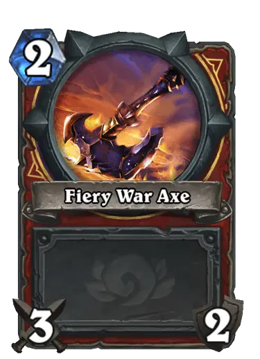 Fiery War Axe