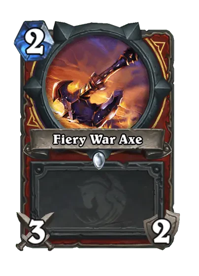 Fiery War Axe