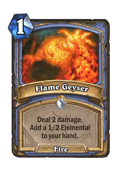 Flame Geyser