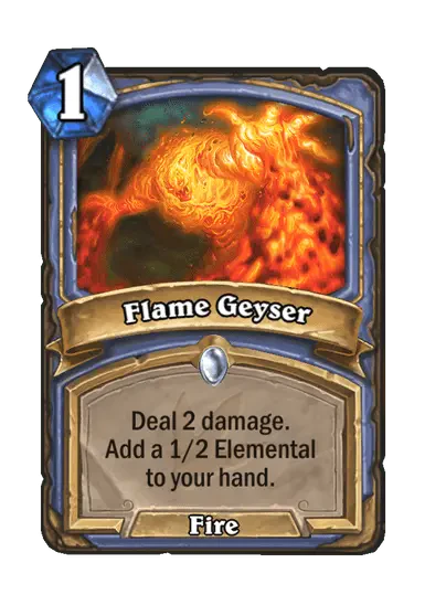 Flame Geyser