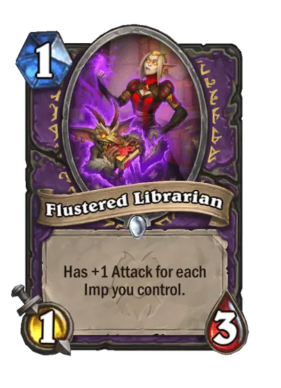 Flustered Librarian