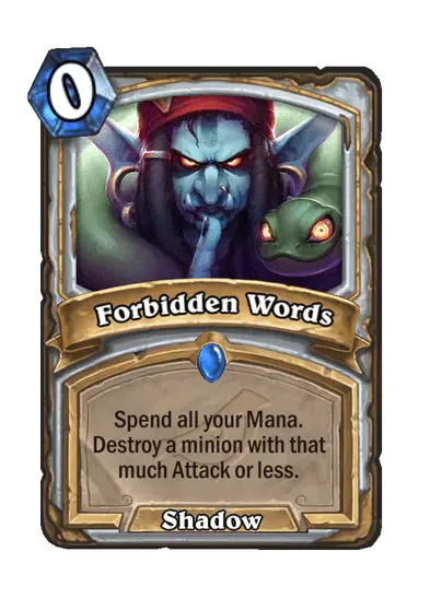 Forbidden Words