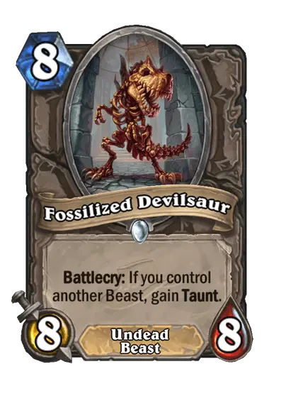 Fossilized Devilsaur