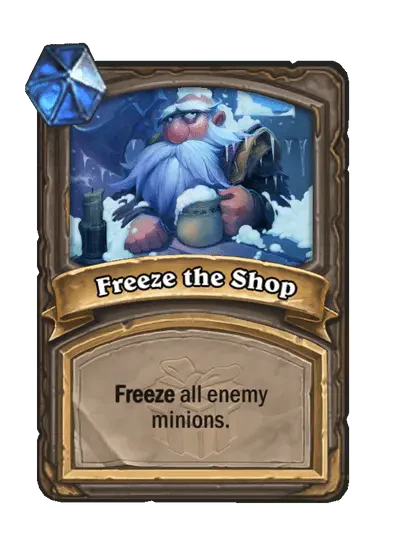 Freeze the Shop