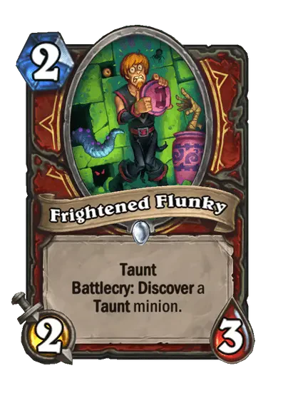 Frightened Flunky