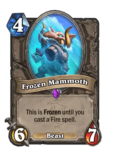 Frozen Mammoth