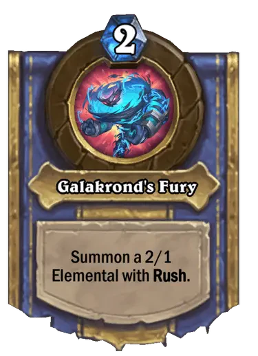 Galakrond's Fury