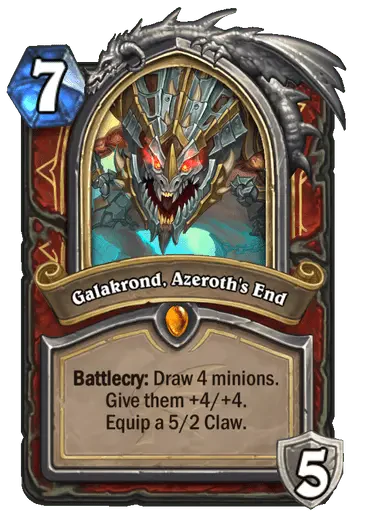 Galakrond, Azeroth's End