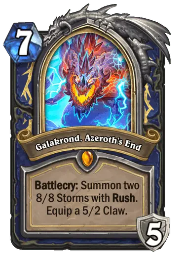 Galakrond, Azeroth's End