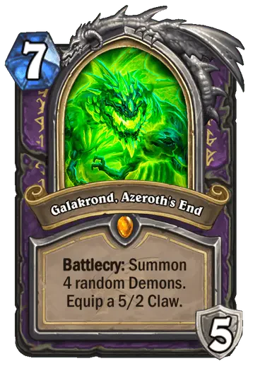 Galakrond, Azeroth's End