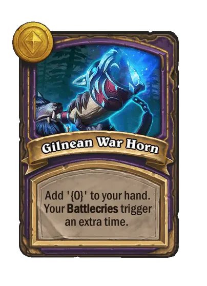 Gilnean War Horn