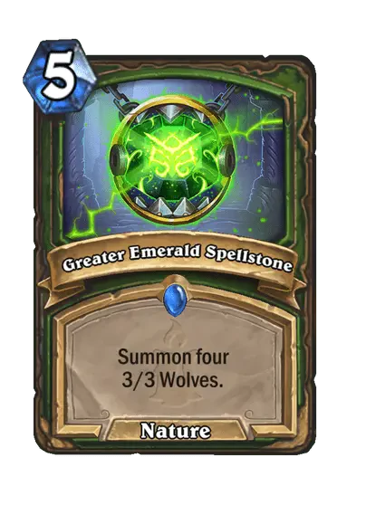 Greater Emerald Spellstone