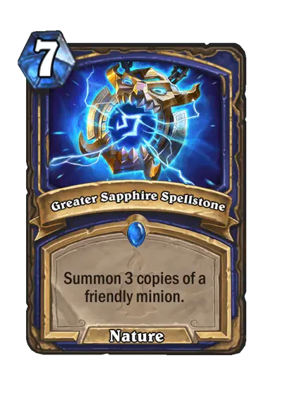 Greater Sapphire Spellstone