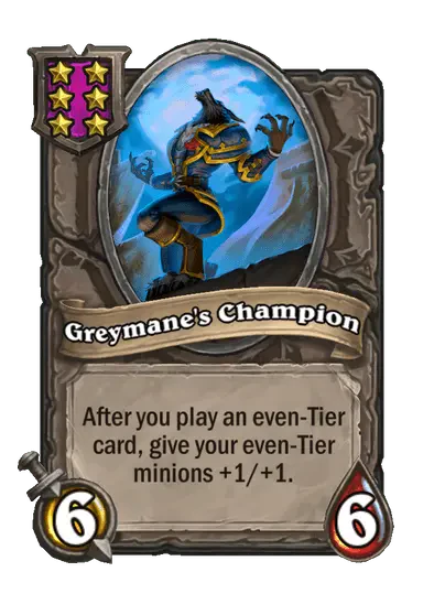 Greymane's Champion