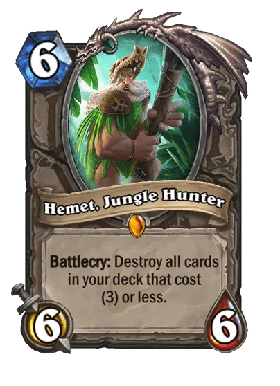 Hemet, Jungle Hunter