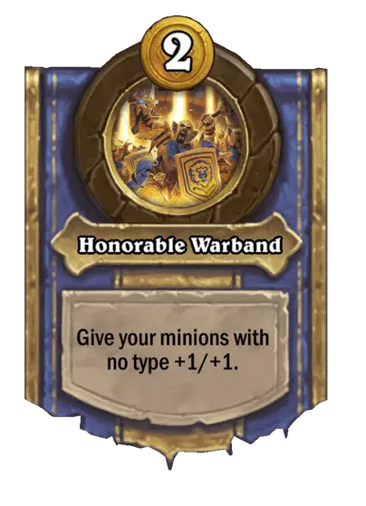 Honorable Warband