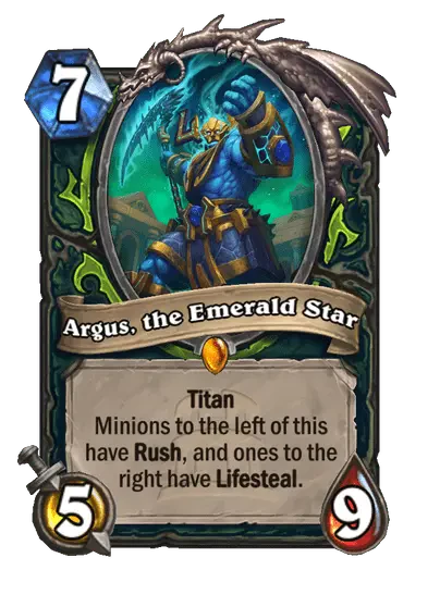 Argus, the Emerald Star