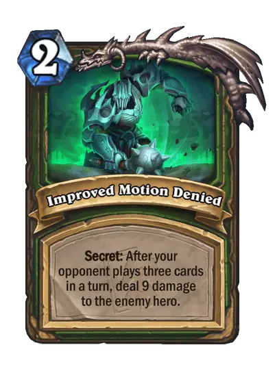 Improved Motion Denied