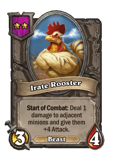 Irate Rooster