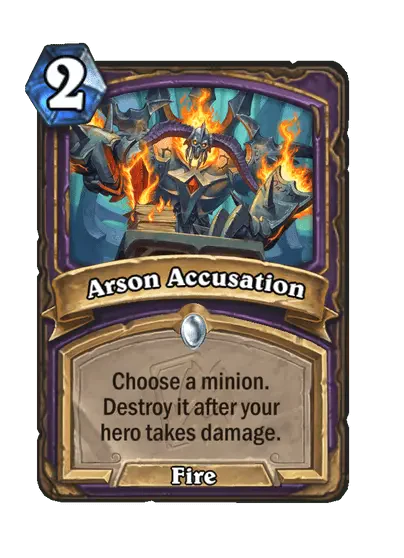 Arson Accusation