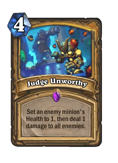 Judge Unworthy